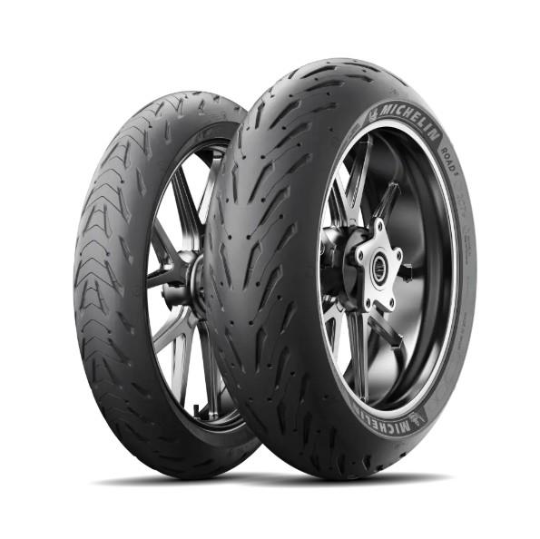 Michelin Pilot Road 5 Motorcycle Tyre Pair 120/70 ZR17 180/55 ZR17